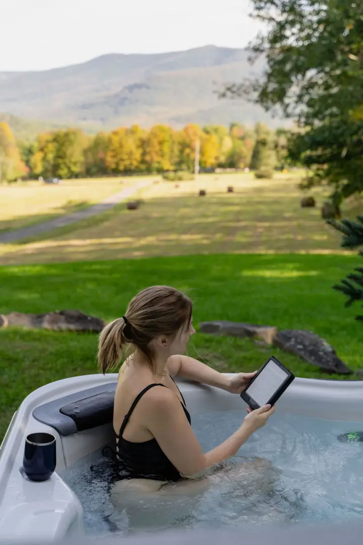 One of many potential reading spots